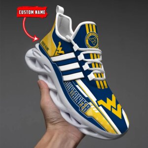 West Virginia Mountaineers Max Soul Shoes Sneakers For Men And Women