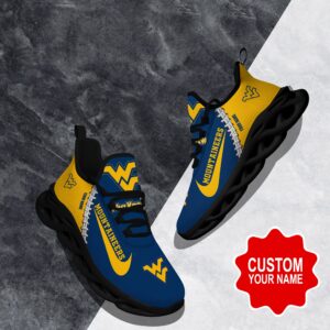 West Virginia Mountaineers Max Soul Shoes Sneakers For Men And Women