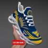 West Virginia Mountaineers Max Soul Shoes Sneakers For Men And Women