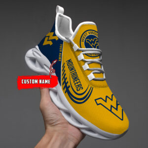 West Virginia Mountaineers NCAA Max Soul Shoes Sneakers For Men And Women