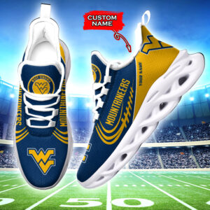 West Virginia Mountaineers NCAA Max Soul Shoes Sneakers For Men And Women