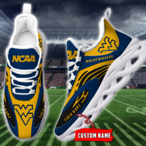 West Virginia Mountaineers NCAA Max Soul Shoes Sneakers For Men And Women