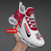Wisconsin Badgers Max Soul Shoes Sneakers For Men And Women