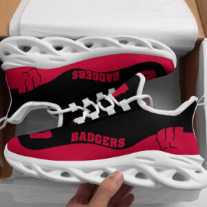 Wisconsin Badgers Max Soul Shoes Sneakers For Men And Women