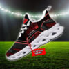 Wisconsin Badgers NCAA Max Soul Shoes Sneakers For Men And Women
