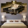 1966 Cadillac Lowrider - Automative 5 Panel Canvas Art Wall Decor
