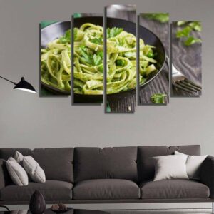3082 - Kitchen 5 Panel Canvas Art Wall Decor