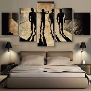 A Clockwork Orange - Movie 5 Panel Canvas Art Wall Decor