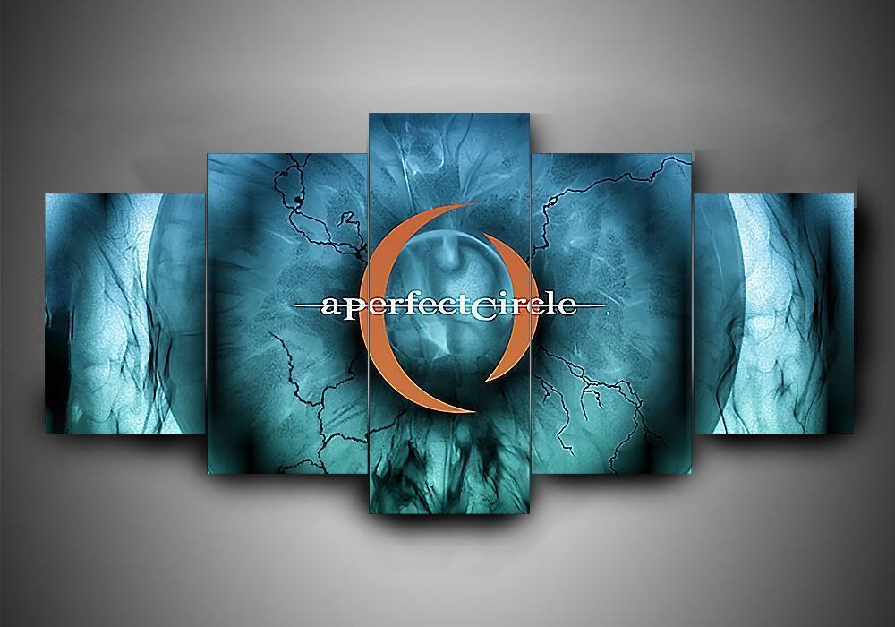 A Perfect Circle - Music 5 Panel Canvas Art Wall Decor A Perfect Circle - Music 5 Panel Canvas Art Wall Decor