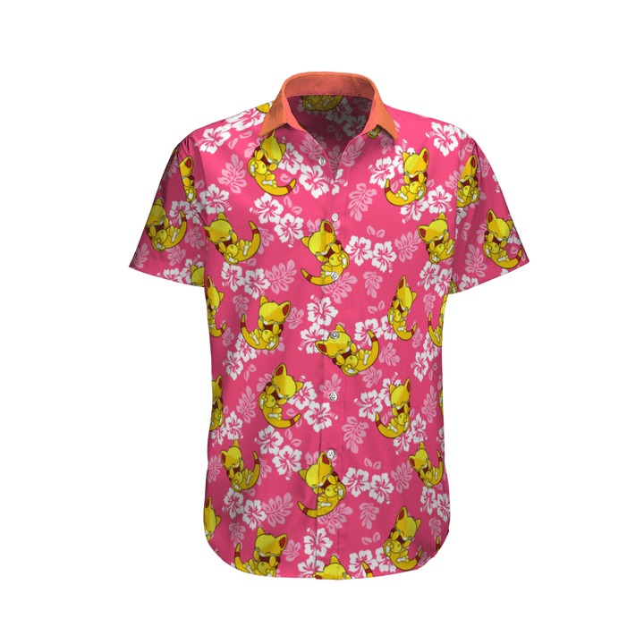 Abra Pokemon Hawaiian Shirt Abra Pokemon Hawaiian Shirt