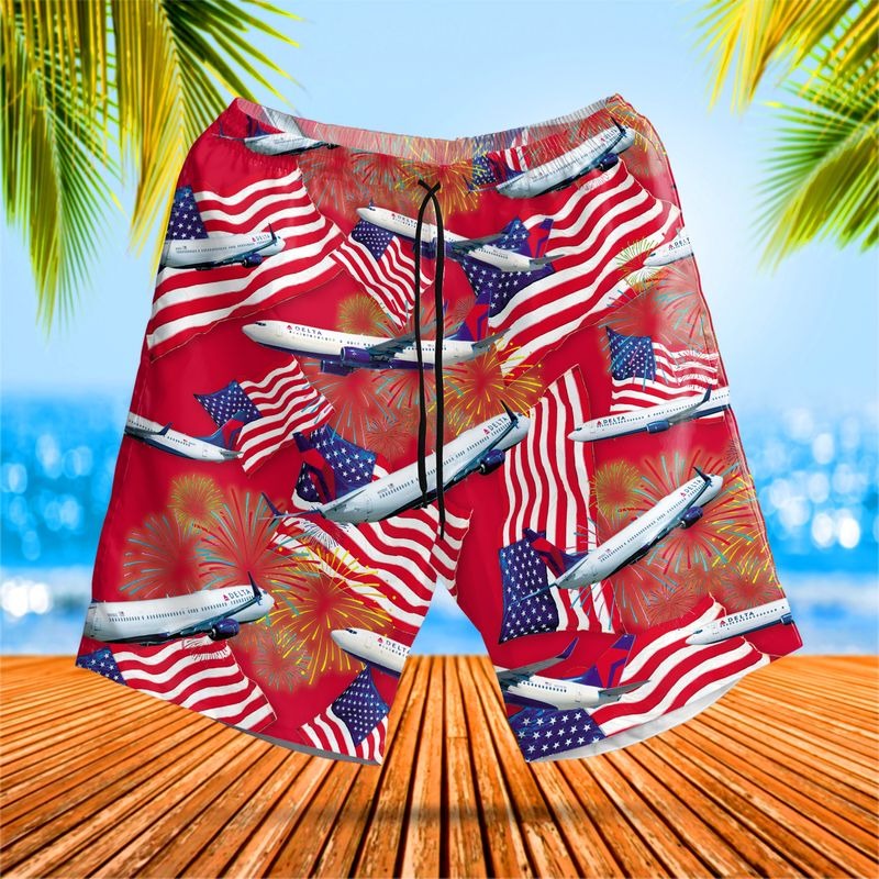 Airlines Delta Boeing 737-900Er Short Sleeve Hawaiian Shirt Airlines Delta Boeing 737-900Er Short Sleeve Hawaiian Shirt