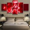 Alabama Crimson Tide 2 - Sport 5 Panel Canvas Art Wall Decor