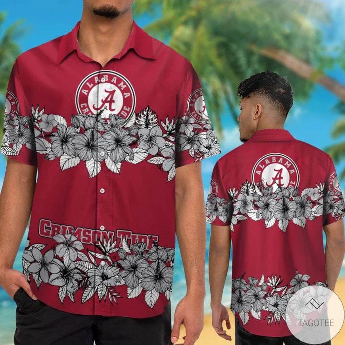 Alabama Crimson Tide Hawaiian Shirt Alabama Crimson Tide Hawaiian Shirt