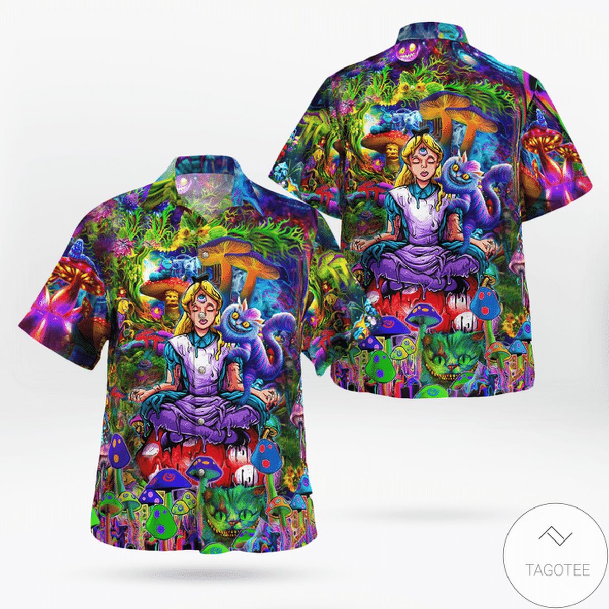 Alice In Wonderland We Were All Mad Here Hawaii Shirt Alice In Wonderland We Were All Mad Here Hawaii Shirt