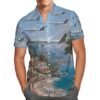 Alitalia Airbus A330-200 Hawaiian Shirt