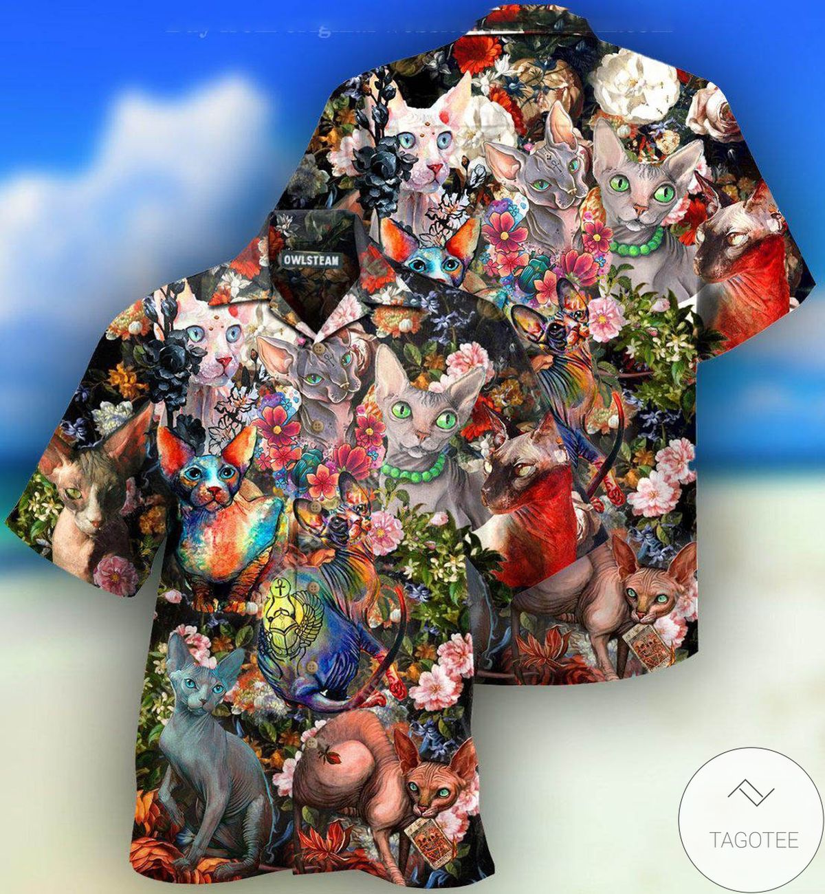 All I Need Is Sphynx Cats Hawaiian Shirt All I Need Is Sphynx Cats Hawaiian Shirt