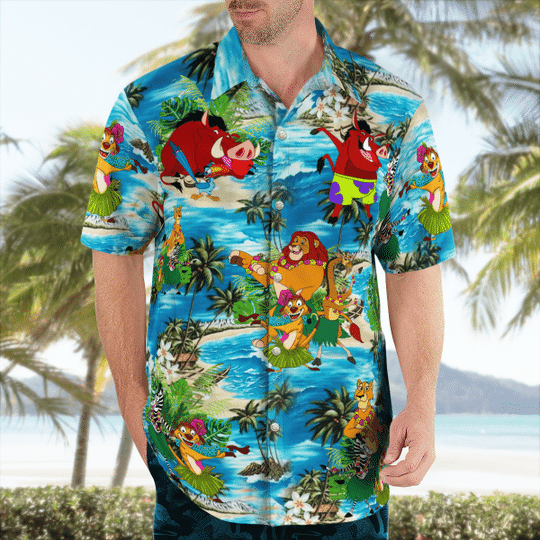 Aloha Hakuna Matata Hula Dancing Hawaiian Shirt Aloha Hakuna Matata Hula Dancing Hawaiian Shirt