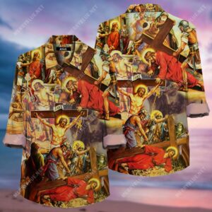 Always Put Your Hope In Jesus All Over Printed Hawaiian Shirt