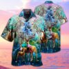 Amazing Deer Full Printing Hawaiian Shirt