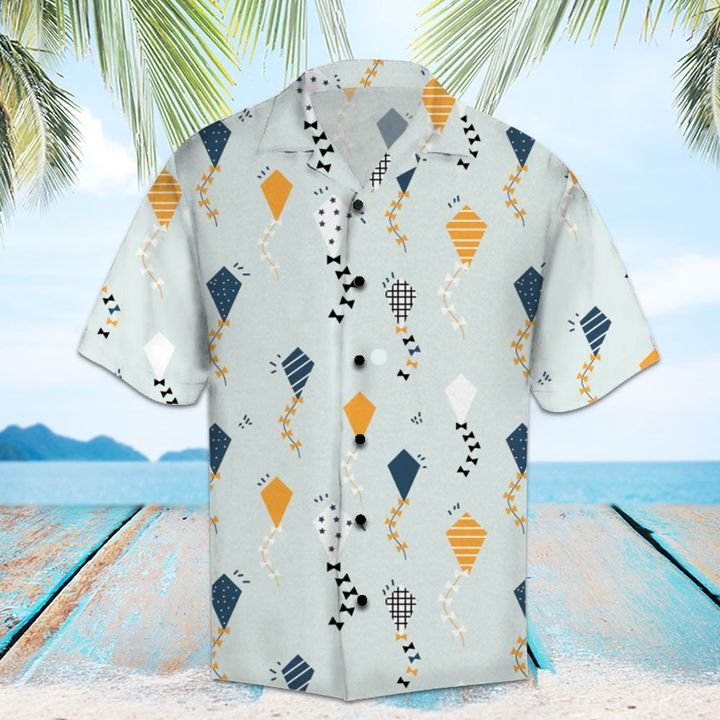 Amazing Kite Hawaiian Shirt Summer Button Up Amazing Kite Hawaiian Shirt Summer Button Up