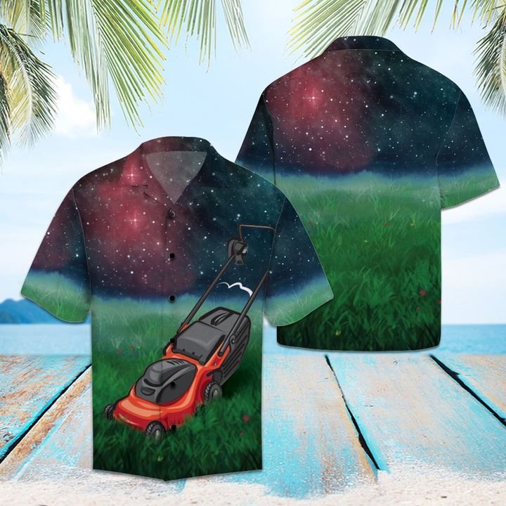 Amazing Lawn Mower Hawaiian Shirt Summer Button Up Amazing Lawn Mower Hawaiian Shirt Summer Button Up