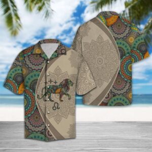 Amazing Leo Horoscope Hawaiian Shirt Summer Button Up