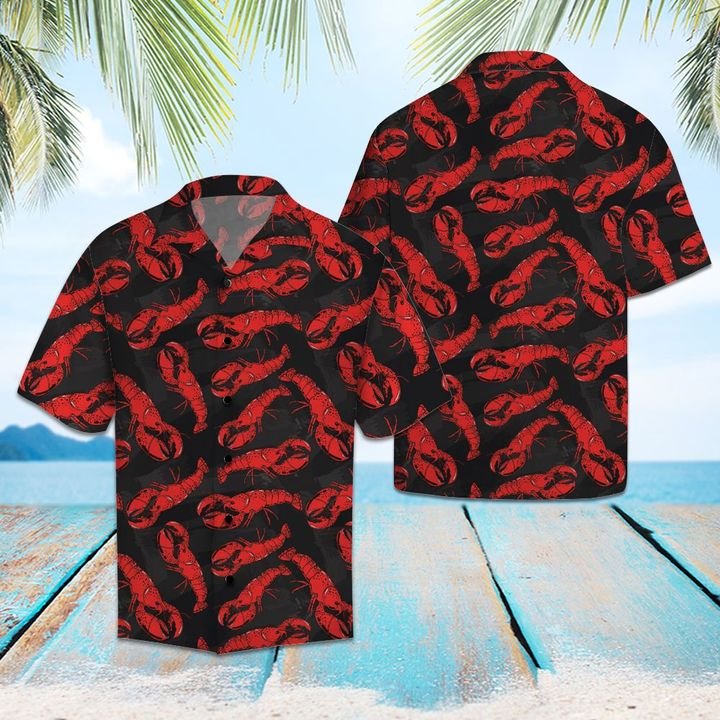 Amazing Lobster Hawaiian Shirt Summer Button Up Amazing Lobster Hawaiian Shirt Summer Button Up