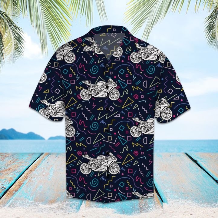 Amazing Motorcycles Hawaiian Shirt Summer Button Up Amazing Motorcycles Hawaiian Shirt Summer Button Up