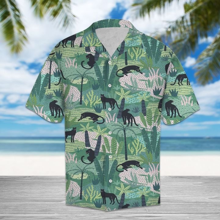 Amazing Panther Hawaiian Shirt Summer Button Up Amazing Panther Hawaiian Shirt Summer Button Up