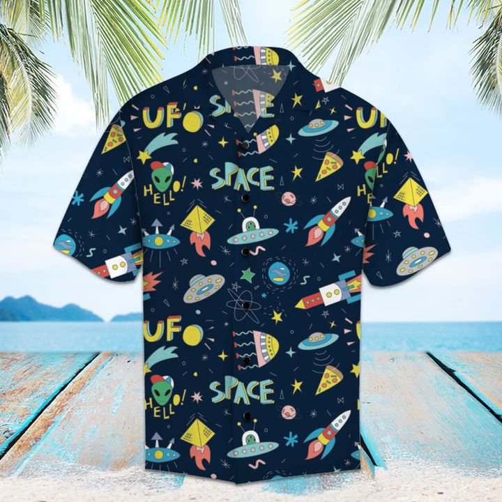 Amazing Space Force Hawaiian Shirt Summer Button Up Amazing Space Force Hawaiian Shirt Summer Button Up