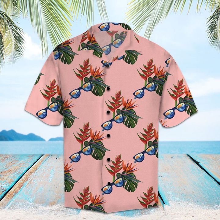 Amazing Sunglasses Girl Hawaiian Shirt Summer Button Up Amazing Sunglasses Girl Hawaiian Shirt Summer Button Up