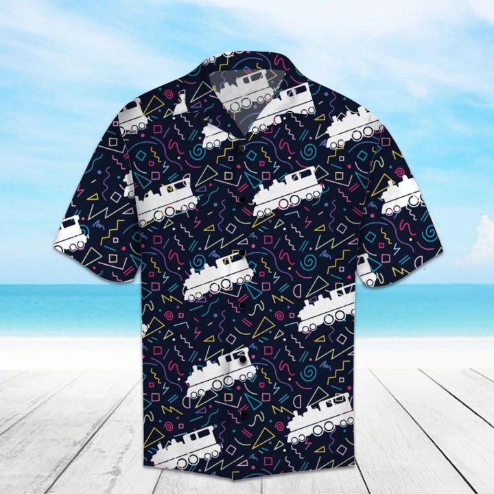 Amazing Train Hawaiian Shirt Summer Button Up Amazing Train Hawaiian Shirt Summer Button Up