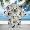 American Eskimo Dog Hawaiian Shirt Summer Button Up