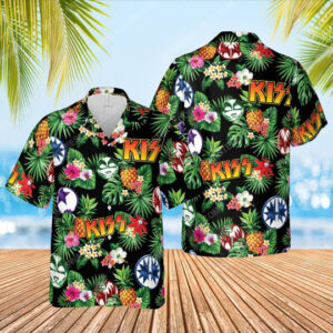 American Rock Band Kiss Summer Party Hawaiian Shirt