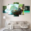 Andaman Sea Andamanensee Thailand - Space 5 Panel Canvas Art Wall Decor