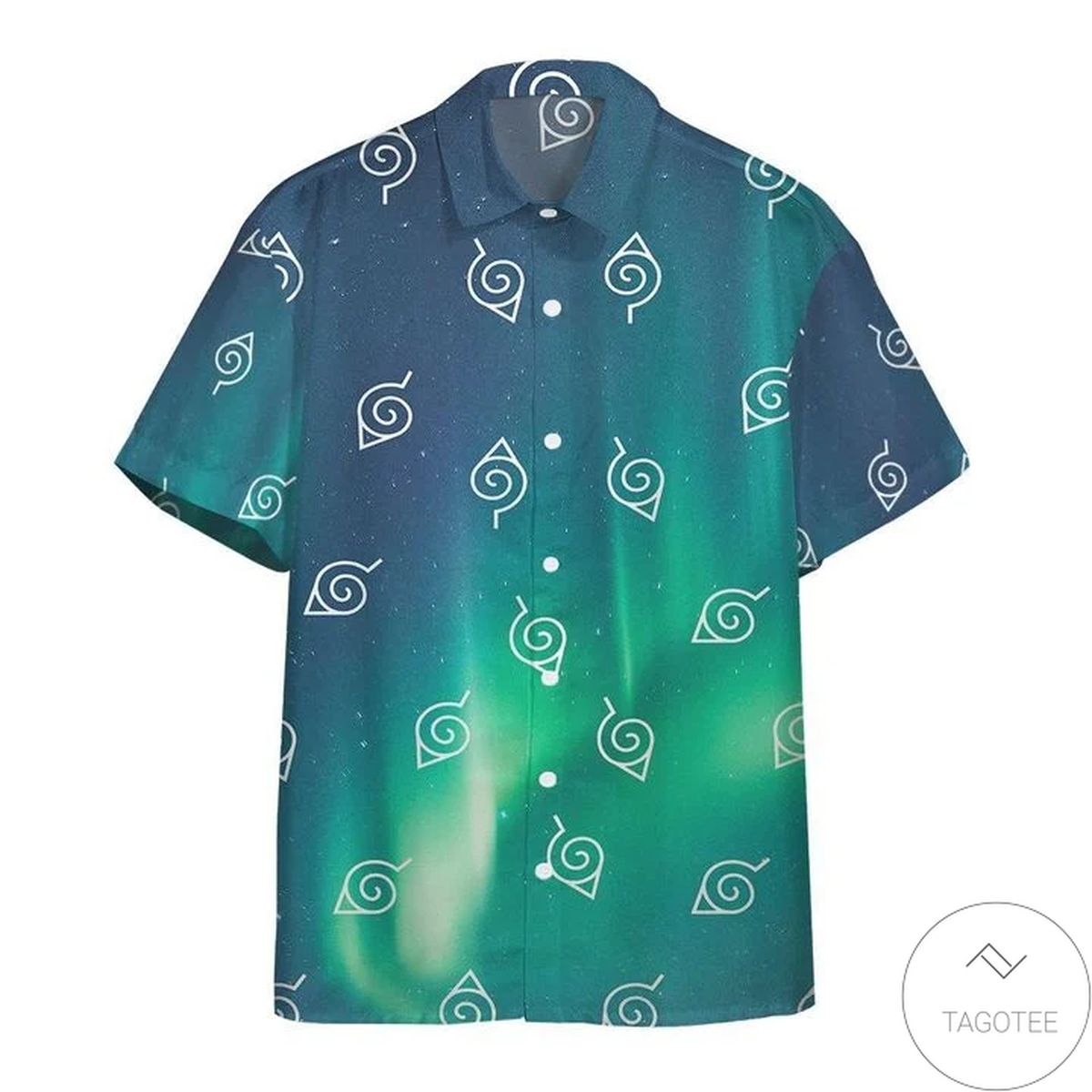 Anime Naruto Aurora Hawaiian Shirt Anime Naruto Aurora Hawaiian Shirt