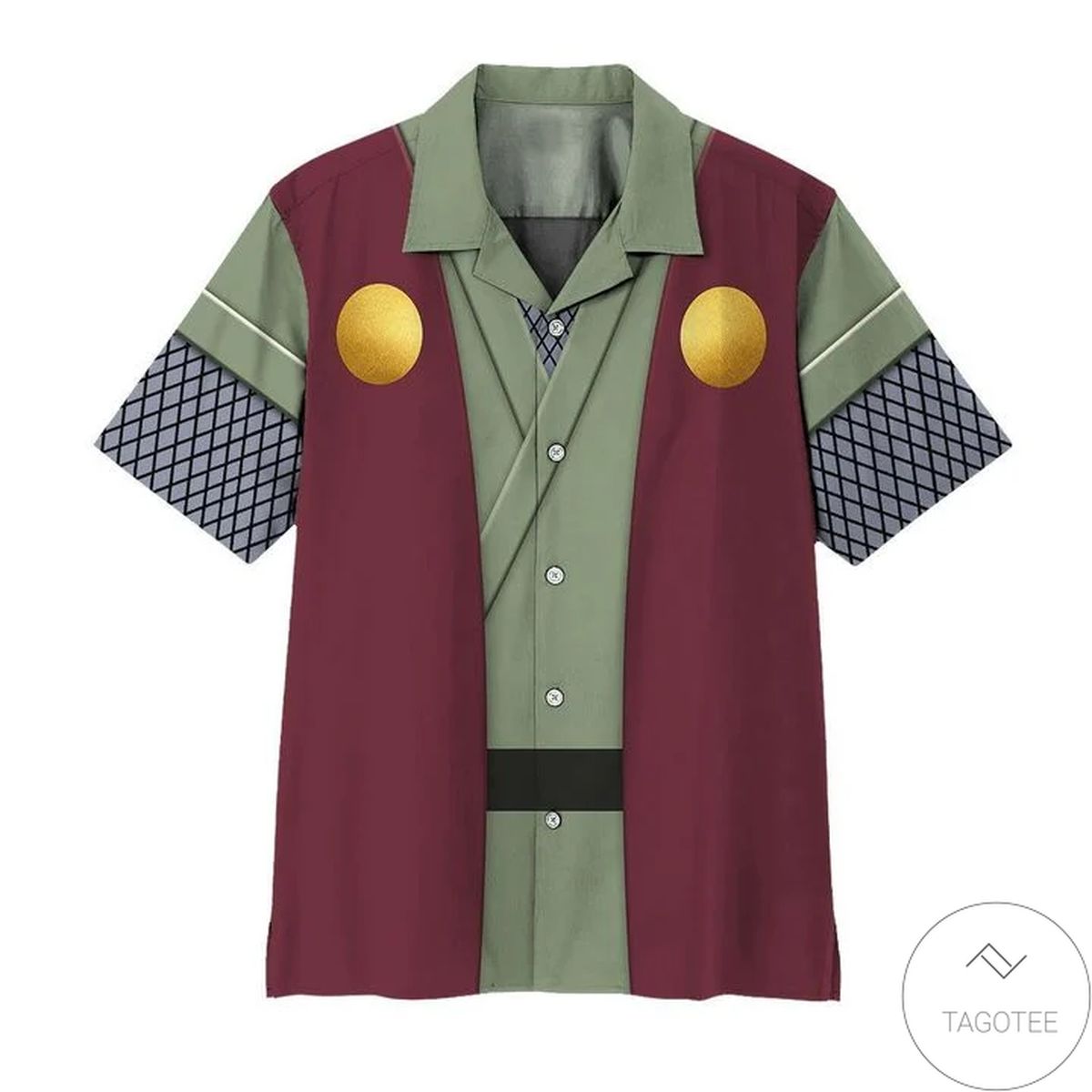 Anime Naruto Shippuden Sannin Jiraiya Hawaiian Shirt Anime Naruto Shippuden Sannin Jiraiya Hawaiian Shirt