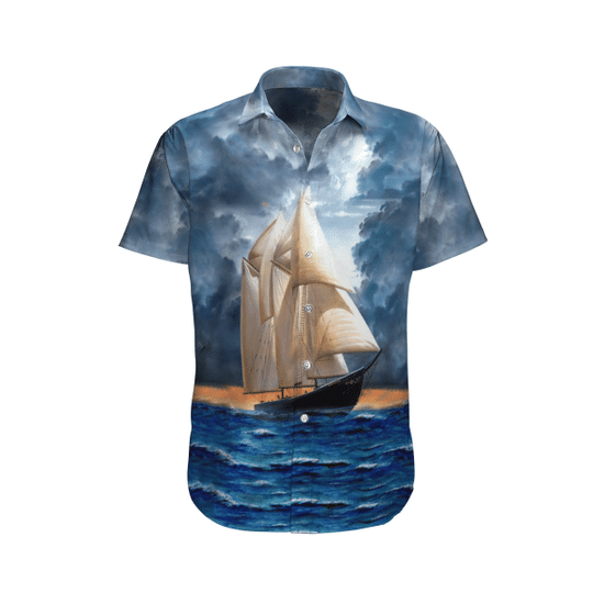 Anniversary Of The Bluenose Hawaiian Shirt Anniversary Of The Bluenose Hawaiian Shirt