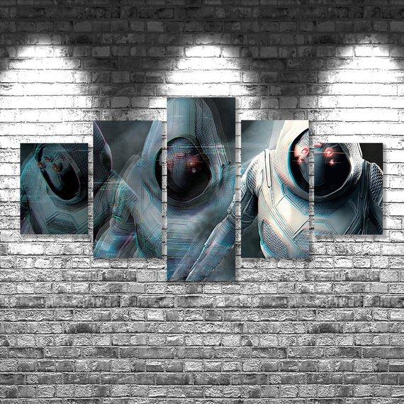 Ant-Man Ghost - Famous Person 5 Panel Canvas Art Wall Decor Ant-Man Ghost - Famous Person 5 Panel Canvas Art Wall Decor