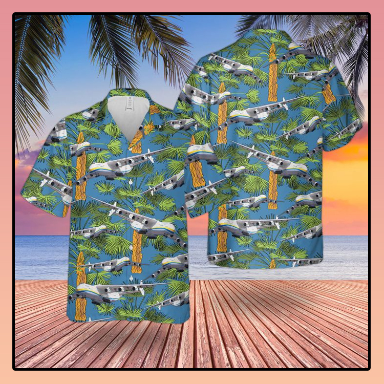 Antonov An-225 Mriya Hawaiian Shirt Antonov An-225 Mriya Hawaiian Shirt