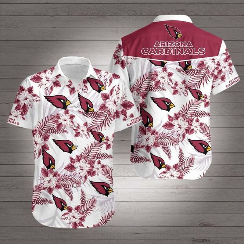 Arizona Cardinals Football Hawaiian Shirt Summer Button Up Arizona Cardinals Football Hawaiian Shirt Summer Button Up