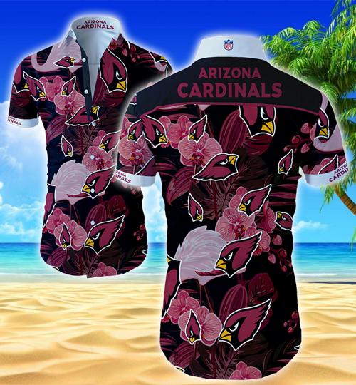 Arizona Cardinals Hawaiian Shirt Summer Button Up Arizona Cardinals Hawaiian Shirt Summer Button Up
