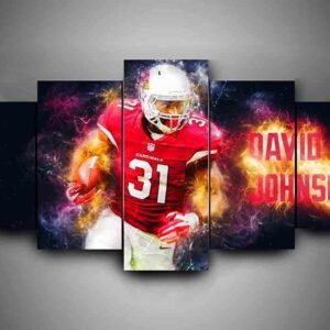 Arizona Cardinals - David Johnson - Sport 5 Panel Canvas Art Wall Decor