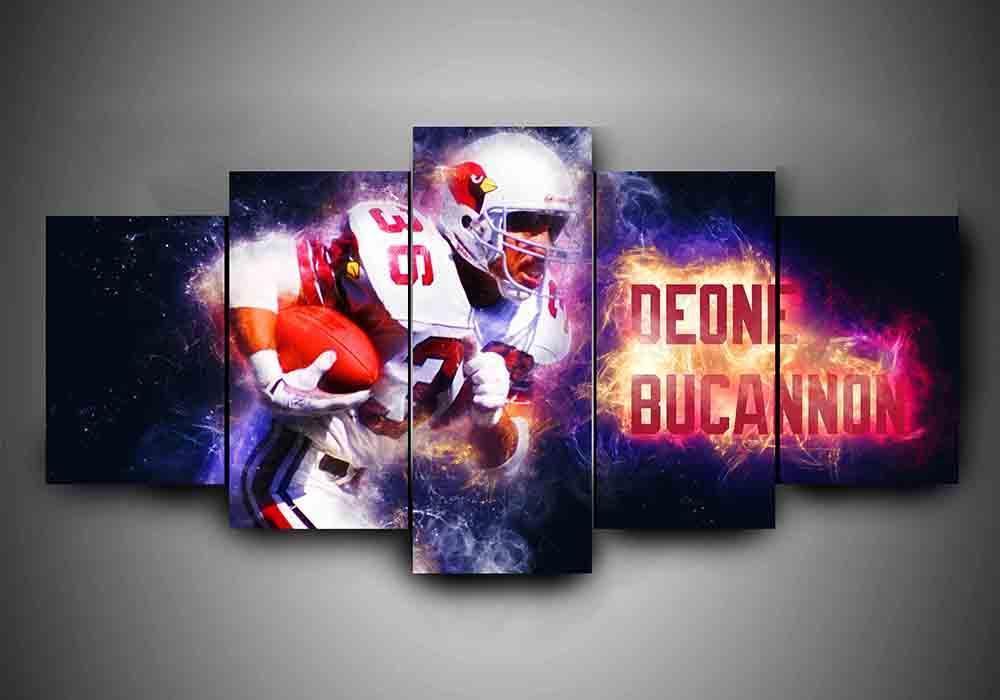 Arizona Cardinals - Deone Bucannon - Sport 5 Panel Canvas Art Wall Decor Arizona Cardinals - Deone Bucannon - Sport 5 Panel Canvas Art Wall Decor