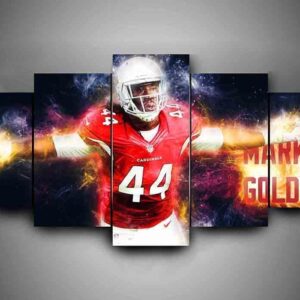 Arizona Cardinals - Markus Golden 1 - Sport 5 Panel Canvas Art Wall Decor