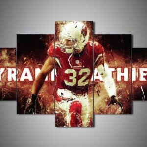 Arizona Cardinals - Tyrann Mathieu 1 - Sport 5 Panel Canvas Art Wall Decor
