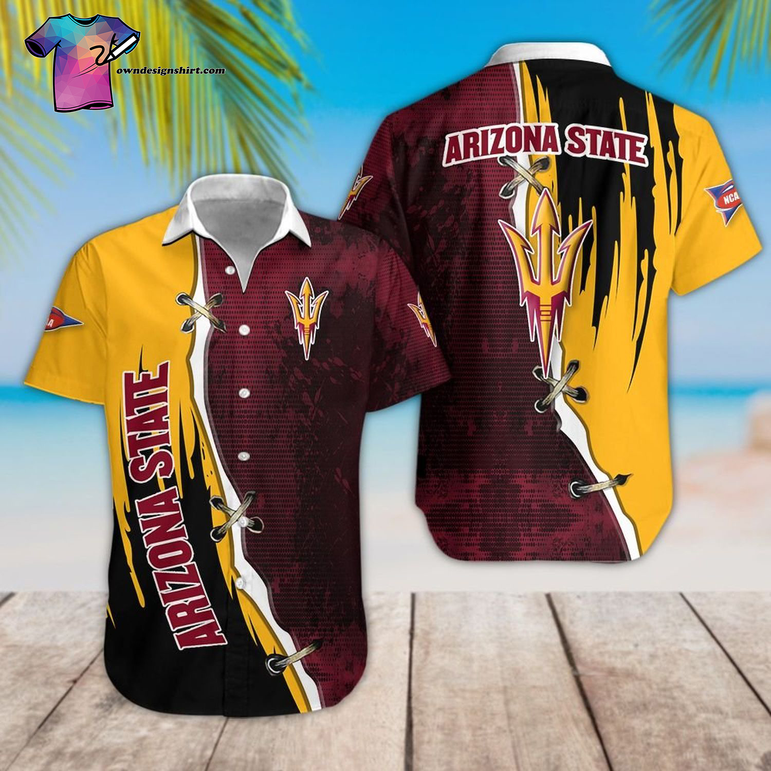 Arizona State Sun Devils Sport Team Hawaiian Shirt Arizona State Sun Devils Sport Team Hawaiian Shirt