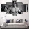 Arnold - Famous Person 5 Panel Canvas Art Wall Decor