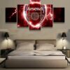 Arsenal Football Club - Sport 5 Panel Canvas Art Wall Decor