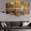 Asia China Guilin Landscape - Space 5 Panel Canvas Art Wall Decor